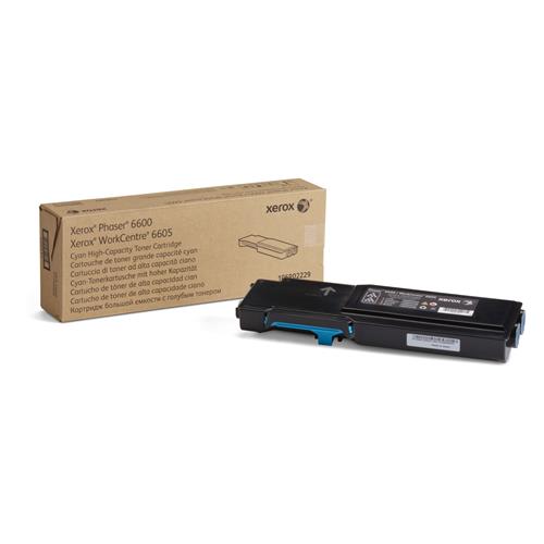 Xerox Genuine Phaser 6600 WorkCentre 6605 Cyan Toner Cartridge