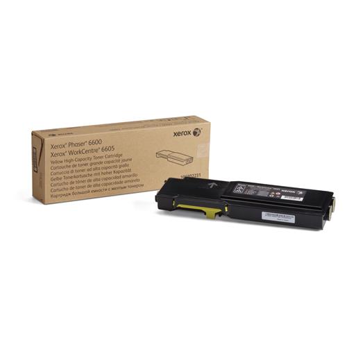 Xerox Genuine Phaser 6600 WorkCentre 6605 Yellow Toner Cartridge