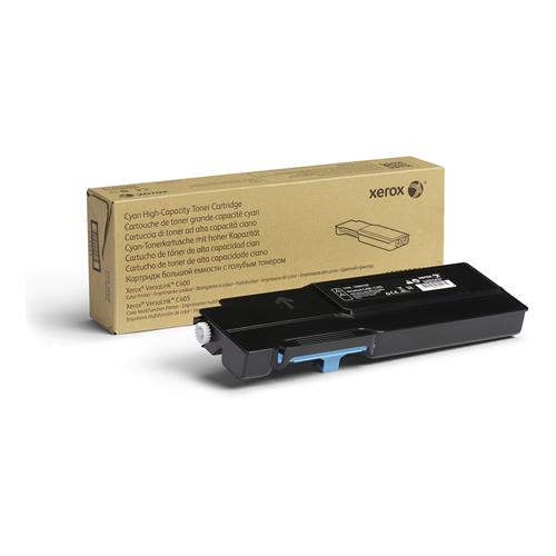 Xerox Genuine VersaLink C400 Color Printer/C405 Color Multifunction Printer Cyan High capacity Toner Cartridge (4800 Pages) - 106R03518