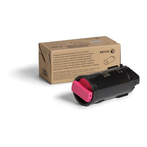 Xerox Genuine VersaLink C600 Color Printer/C605 Color Multifunction Printer Magenta Standard capacity Toner Cartridge (6000 Pages) - 106R03897