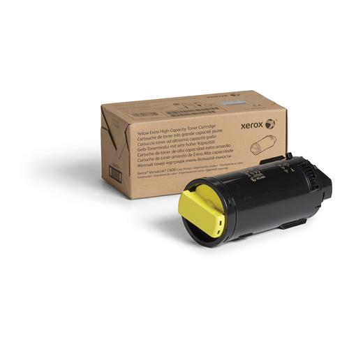 Xerox Genuine VersaLink C600 Color Printer Yellow Extra High capacity Toner Cartridge (16800 Pages) - 106R03922