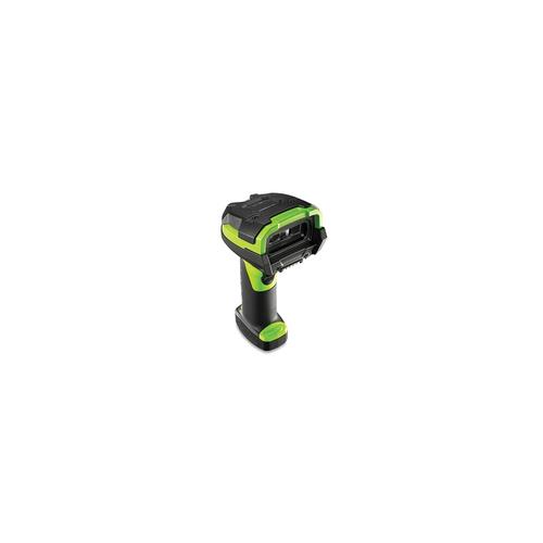 Zebra LI3678-SR Handheld bar code reader 1D Black Green