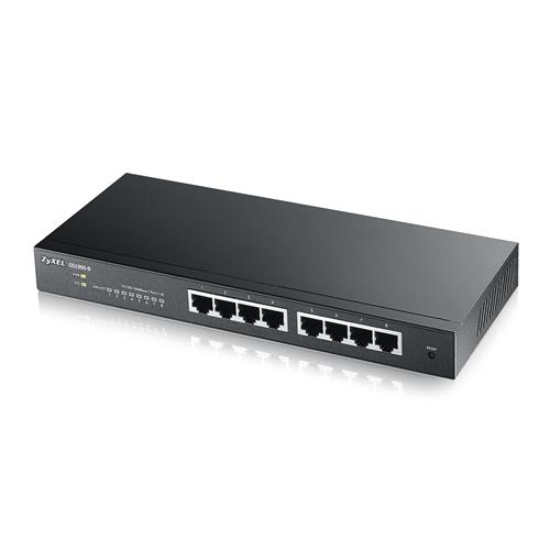 ZyXEL GS1900-8 Managed L2 Gigabit Ethernet (10/100/1000) Full duplex
