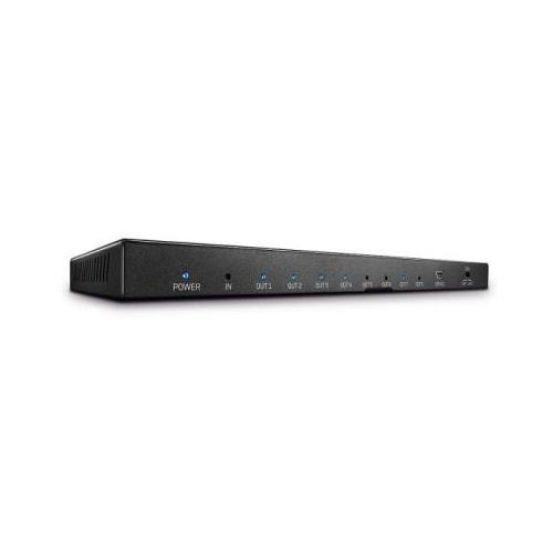Lindy 8 Port HDMI 2.0 18G Splitter HDMI 8x HDMI 3840 x 2160 pixels Black Metal 4K Ultra HD