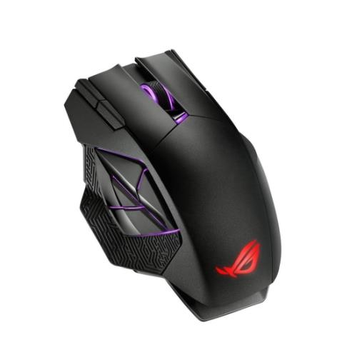 ASUS ROG Spatha X mouse Gaming Right-hand RF Wireless + USB Type-C Optical 19000 DPI