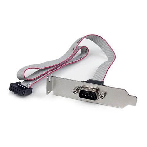 Photos - Cable (video, audio, USB) Startech.com 1 Port 16in DB9 Serial Port Bracket to 10 Pin Header - Low Profile PLATE9M16LP 