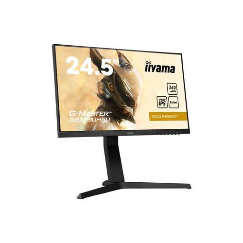 iiyama G-MASTER GB2590HSU-B1 computer monitor 62.2 cm (24.5") 1920 x 1080 pixels Full HD LED Black