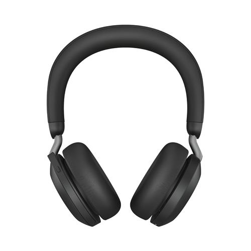 Jabra Evolve2 75 - USB-C MS Teams with Desk Stand - Black Wireless Office/Call center 20 - 20000 Hz 197 g Headset Black
