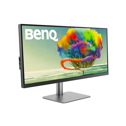 BenQ PD3420Q computer monitor 86.4 cm (34") 3440 x 1440 pixels Quad HD LED Grey