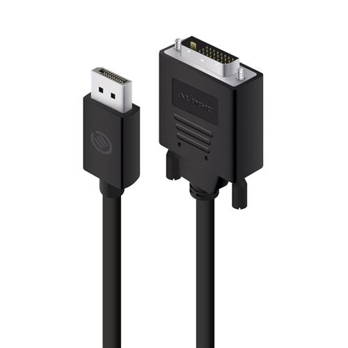 Photos - Cable (video, audio, USB) ALOGIC 1m DisplayPort to DVI Cable - Male to Male - ELEMENTS Series ELDPDV-01 