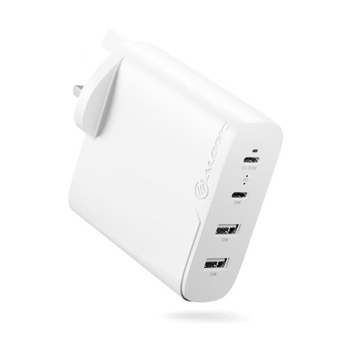 ALOGIC 4X100. Charger type: Indoor Power source type: AC Charger compatibility: Universal. Input voltage: 100 - 240 V Maximum output voltage: 20 V. USB Type-C ports quantity: 2. Cable length: 2 m Product colour: White
