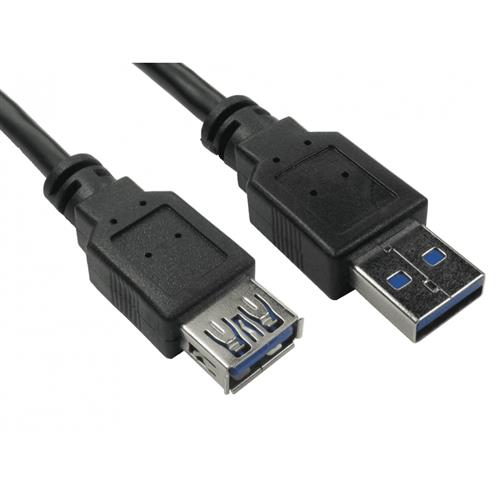 Cables Direct 99CDL3-825. Cable length: 5 m. Connector 1: USB A Connector 2: USB A USB version: USB 3.2 Gen 1 (3.1 Gen 1) Maximum data transfer rate: 5 Gbit/s Product colour: Black