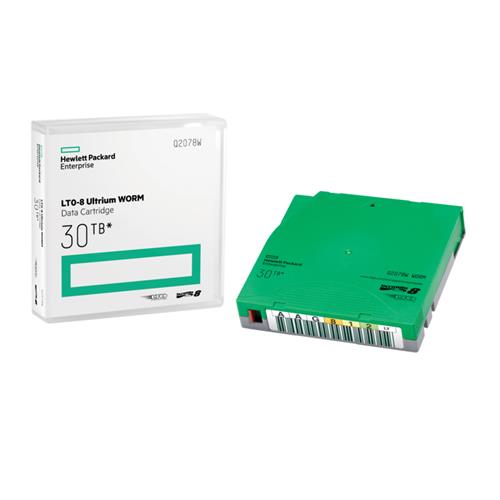HP LTO-8 Ultrium. Product type: Blank data tape Media type: LTO Native capacity: 12 TB. Data transfer rate: 700 Mbit/s. Tape size: 1.26 cm Tape length: 960 m Tape thickness: 5.6 m