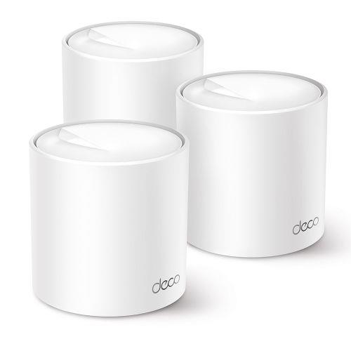 TP-Link AX3000 Whole Home Mesh WiFi 6 System 3-Pack White Internal CE: <20 dBm (2.4 GHz) <23 dBm (5 GHz) FCC: <30 dBm (2.4 GHz) <30 dBm (5 GHz) Dual-band (2.4 GHz / 5 GHz) Wi-Fi 6 (802.11ax) 802.11a 802.11b 802.11g Wi-Fi 4 (802.11n) Wi-Fi