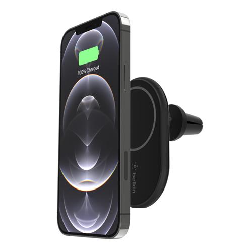 Belkin WIC004BTBK. Charger type: Auto Power source type: USB Charger compatibility: Smartphone Wireless charging. Cable length: 1.2 m Product colour: Black