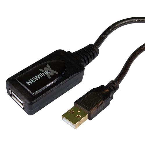 Cables Direct 10m USB 2.0 Active Repeater. Cable length: 10 m. Connector gender: Male/Female Maximum data transfer rate: 0.48 Gbit/s Product colour: Black