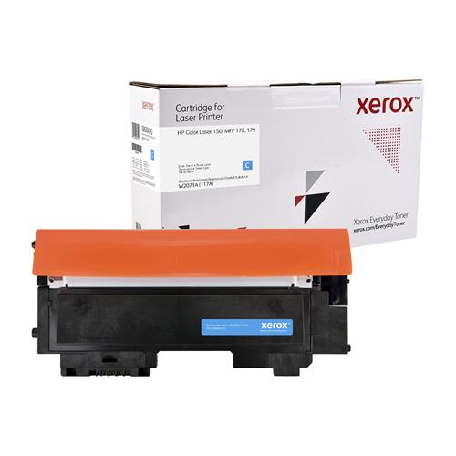 Everyday Cyan Toner by Xerox compatible with HP 117A (W2071A) Standard capacity