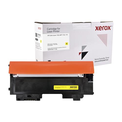 Everyday Yellow Toner by Xerox compatible with HP 117A (W2072A) Standard capacity