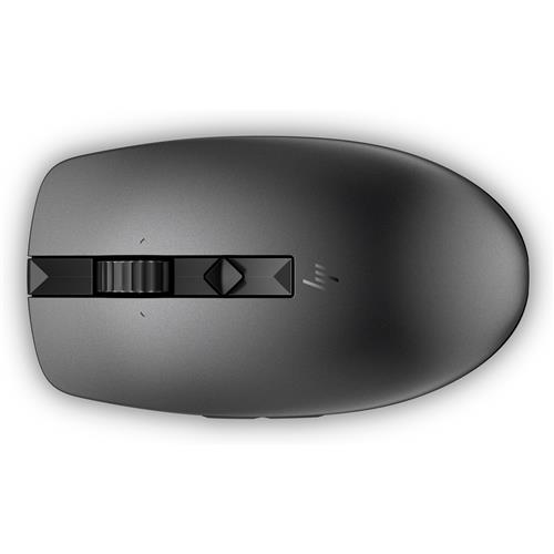 HP 635 Multi-Device Wireless Mouse Ambidextrous RF Wireless + Bluetooth 1200 DPI Black