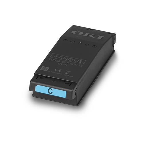 OKI 09006127. Colour toner page yield: 6000 pages Printing colours: Cyan Quantity per pack: 1 pc(s)