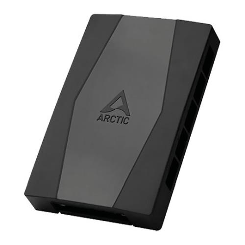 ARCTIC Case Fan Hub - 10 Port PWM Fan Hub with SATA Power Black SATA 55.6 mm 14.3 mm 86.3 mm 50 g