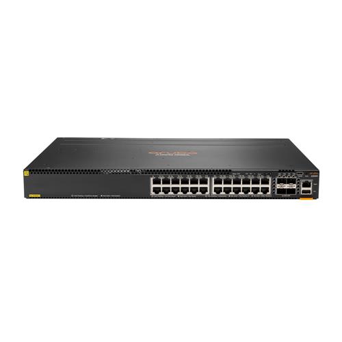 HPE Aruba Networking CX 6300M 24-port 1GbE Class 4 PoE and 4-port SFP56 Switch