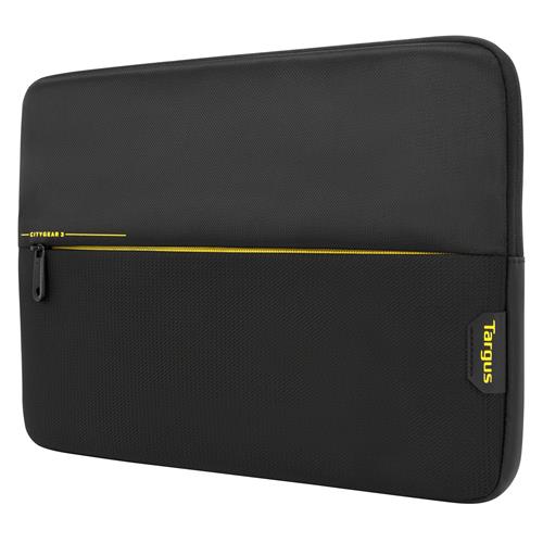 Targus CityGear 3 39.6 cm (15.6") Sleeve case Black Yellow