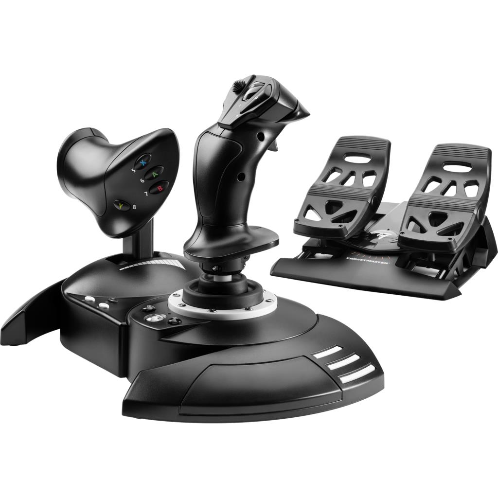 Thrustmaster T.Flight Full Kit X (Black) – Joystick, Throttle & Rudder Pedals for PC & Xbox One/Series X|S - Image 2