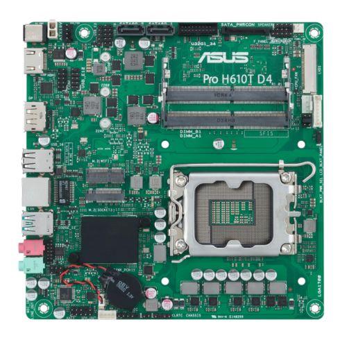 ASUS Pro H610T D4-CSM Intel H610 LGA 1700 Thin Mini ITX