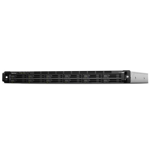 Synology FlashStation FS2500 NAS/storage server Rack (1U) Ryzen Embedded V1780B 8 GB DDR4 0 TB Black, Grey