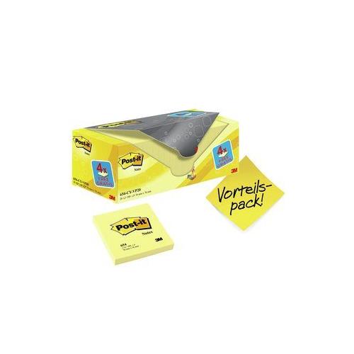 Photos - Office Paper Post-it 3M 654Y-20 note paper Square Yellow 100 sheets Self-adhesive 7100199991 