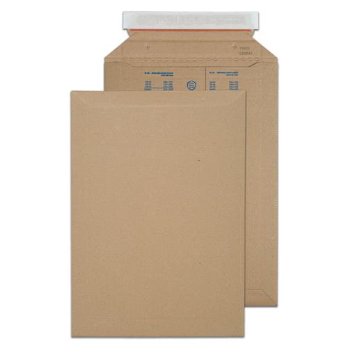 Blake Purely Packaging Corrugated Pocket Peel and Seal Kraft 353250mm (Pack 100)