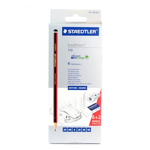 Photos - Pencil STAEDTLER tradition 110 6 pc(s) 61110C6 