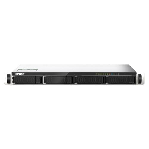 QNAP TS-435XEU NAS Rack (1U) Marvell CN9131 4 GB DDR4 0 TB QNAP QTS Black Grey