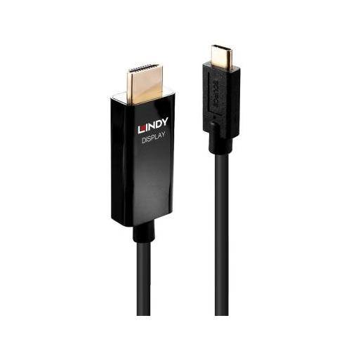 Lindy 2m USB Type C to HDMI 4K60 Adapter Cable with HDR