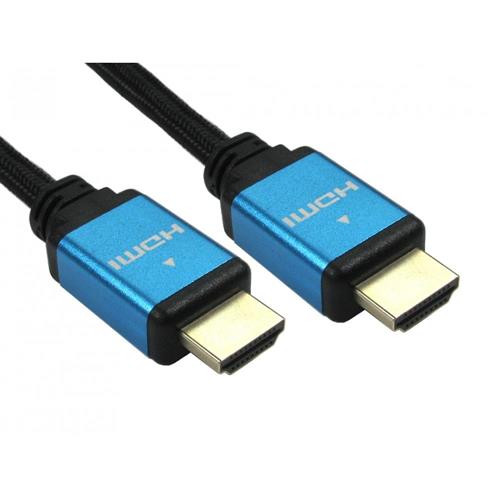 Cables Direct CDLHDUT8K-02BL HDMI cable 2 m HDMI Type A (Standard) Black Blue