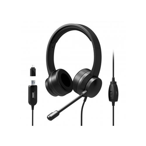Port Designs 901605. Product type: Headset. Connectivity technology: Wired. Headphone frequency: 20 - 20000 Hz. Weight: 150 g. Product colour: Black