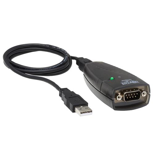 Tripp Lite USA-19HS Keyspan USB to Serial Adapter - USB-A Male to DB9 RS232 Male 3 ft. (0.91 m) TAA