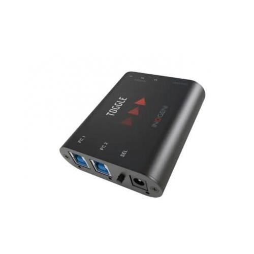 INOGENI TOGGLE Active video converter Black FCC CE RoHS IEC62368 SoV RCM KC NOM TAA USB 3.2 Gen 1 (3.1 Gen 1) USB Type-B 100 - 240 V