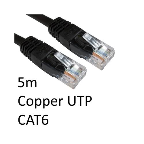 Target ERT-605 BLACK networking cable 5 m Cat6 U/UTP (UTP)
