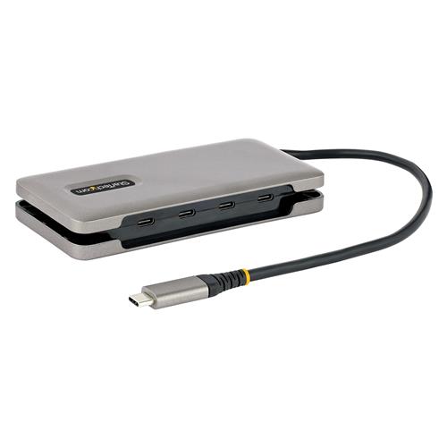 Photos - Card Reader / USB Hub Startech.com 4-Port USB-C Hub 4x USB-C Ports USB 3.2 Gen 2  - Portable USB C Hub with 100W Power Delivery Pass-Throu (10Gbps)