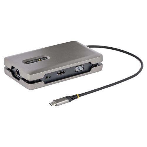 Photos - Card Reader / USB Hub Startech.com USB-C Dual Monitor Multiport Adapter up to 4K 60Hz USB-C DP Alt Mode Video Output & HDMI 2.0 or 1080p VGA 1 