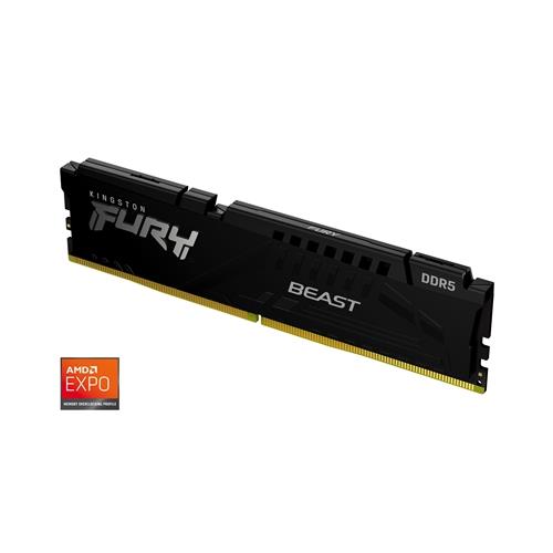 Kingston Technology FURY Beast 16GB 5600MT/s DDR5 CL36 DIMM Black
