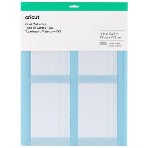 Cricut 2009488 Card Mat Cutting pad Blue For precise paper crafting