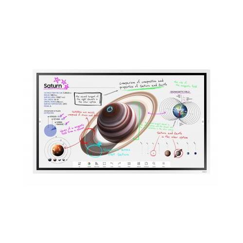 Samsung WM55B interactive whiteboard 139.7 cm (55") 3840 x 2160 pixels Touchscreen Grey White