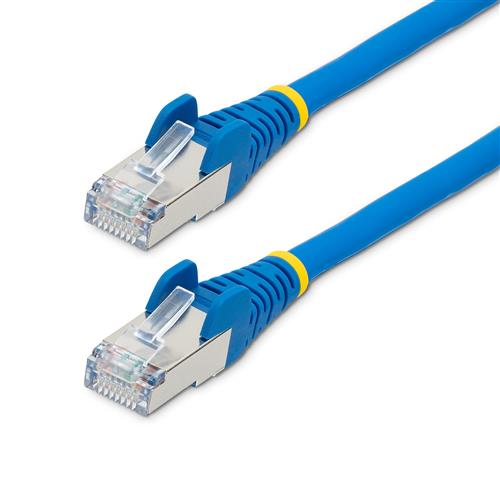 Photos - Cable (video, audio, USB) Startech.com 1.5m CAT6a Ethernet Cable - Blue - Low Smoke Zero Halogen - 10GbE 500MHz 100W PoE++ Snagless RJ-45 w/Str (LSZH)