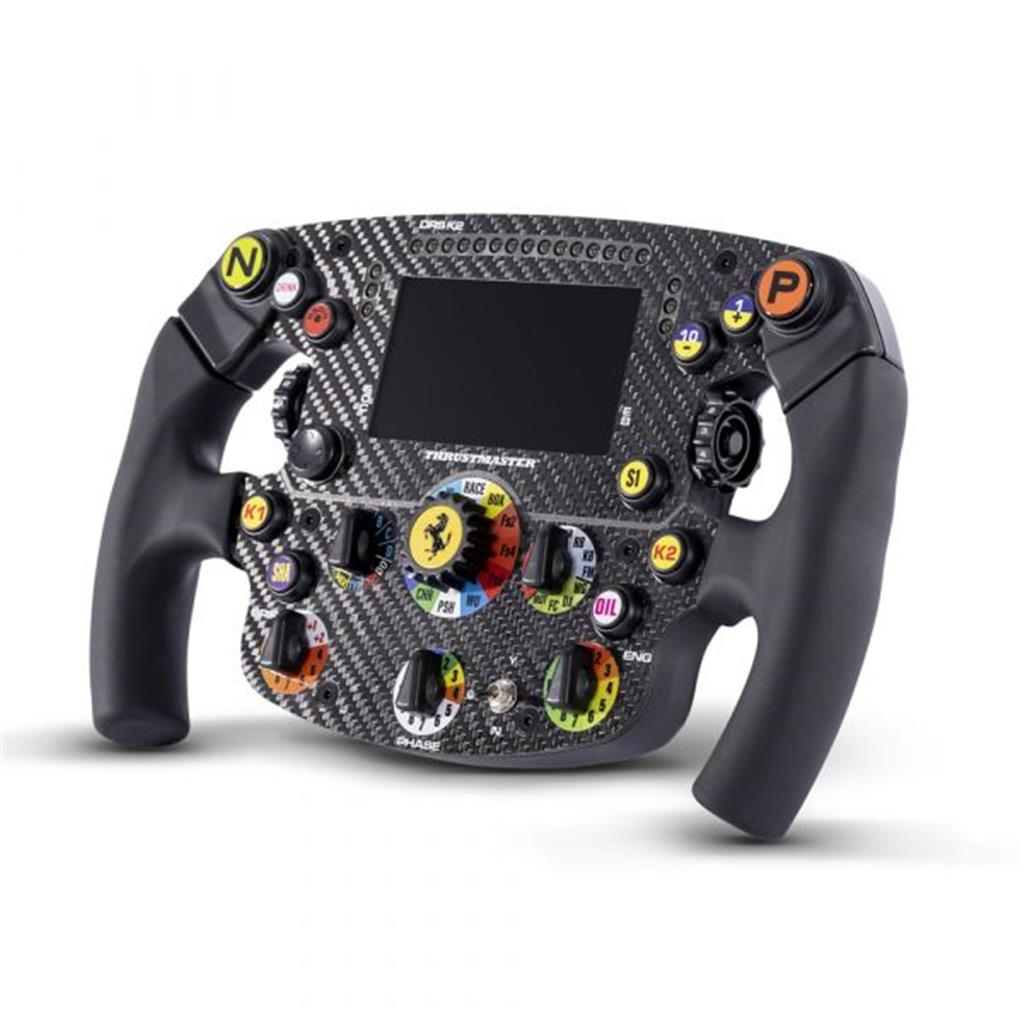 Thrustmaster Formula Wheel Add-On Ferrari SF1000 Edition - USB Racing Wheel with Carbon Fiber Faceplate (PC, PS4/PS5, Xbox One/Series X|S) - Image 3