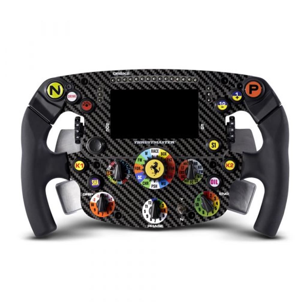Thrustmaster Formula Wheel Add-On Ferrari SF1000 Edition - USB Racing Wheel with Carbon Fiber Faceplate (PC, PS4/PS5, Xbox One/Series X|S) - Image 2