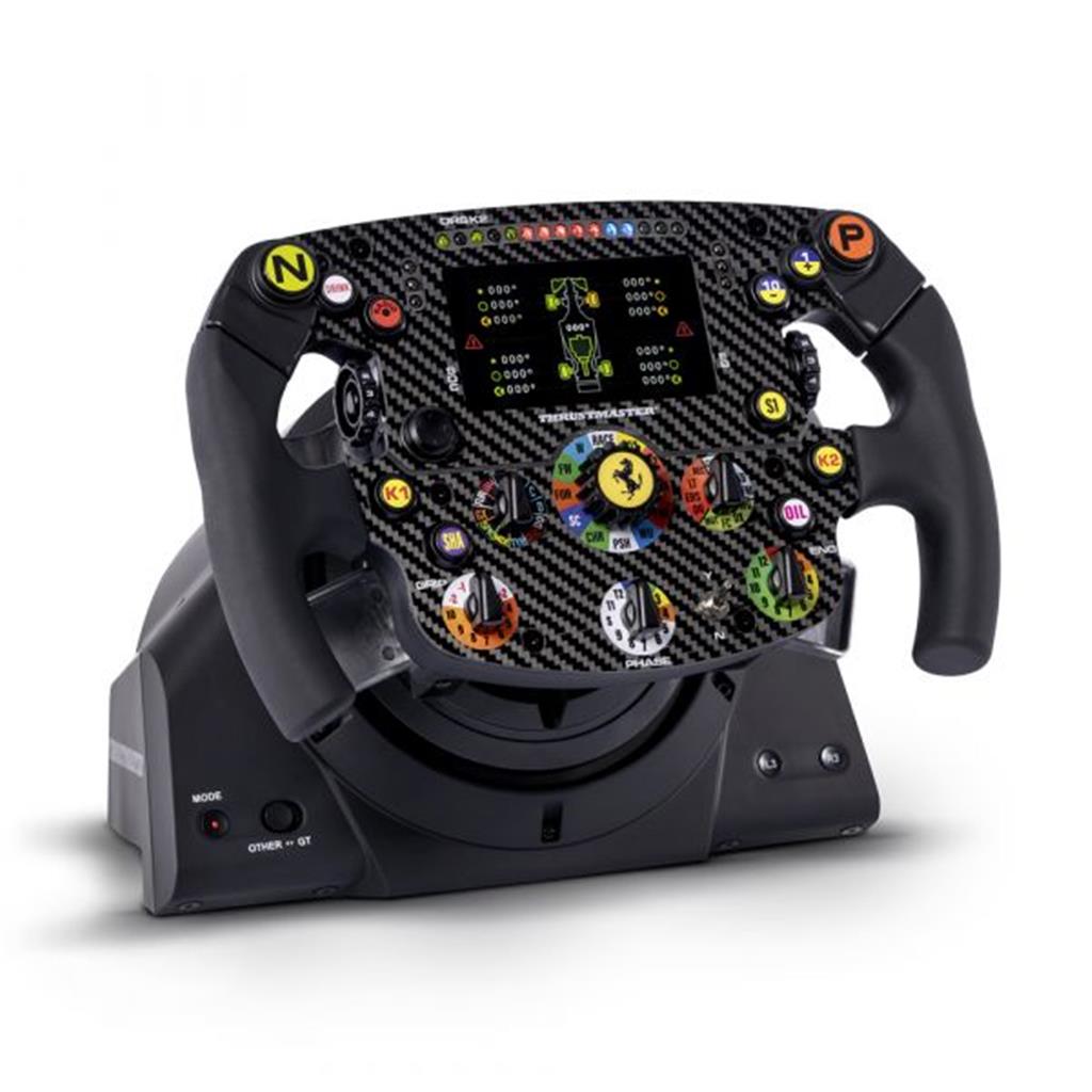 Thrustmaster Formula Wheel Add-On Ferrari SF1000 Edition - USB Racing Wheel with Carbon Fiber Faceplate (PC, PS4/PS5, Xbox One/Series X|S) - Image 5