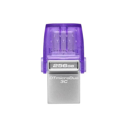 Kingston Technology DataTraveler 256GB microDuo 3C 200MB/s dual USB-A + USB-C
